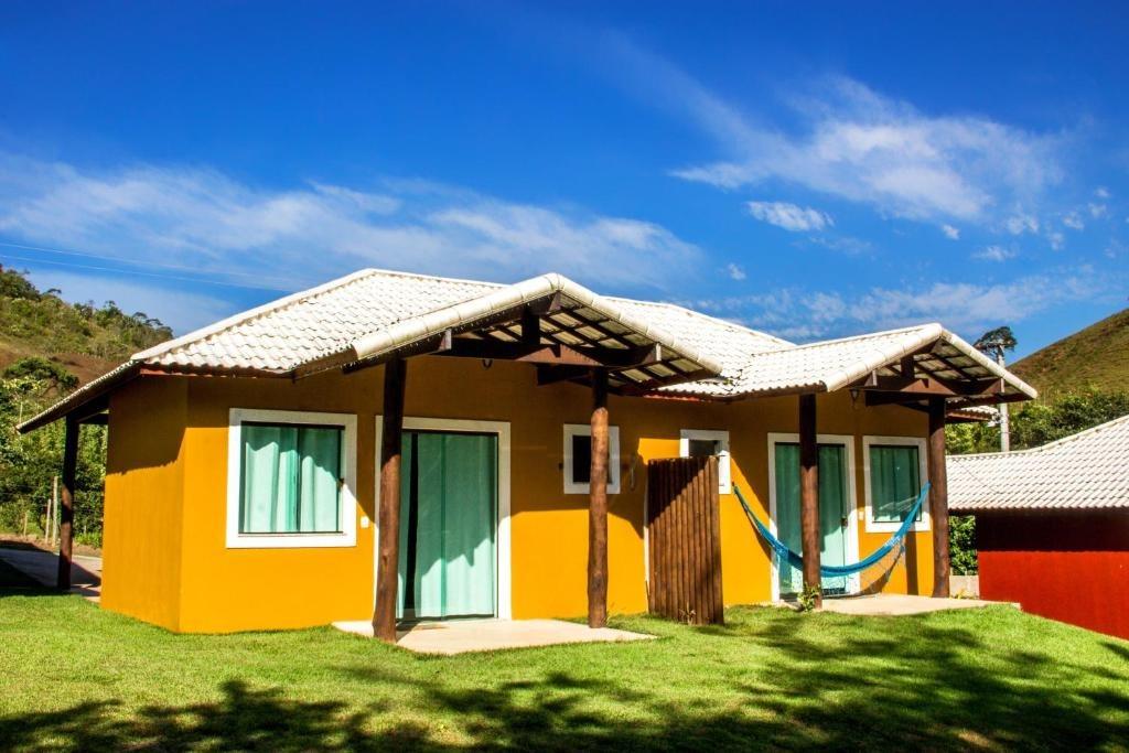 Área verde preservada do Hotel Pousada Bambuzal com 16.000 m² de natureza na Serra de Macaé